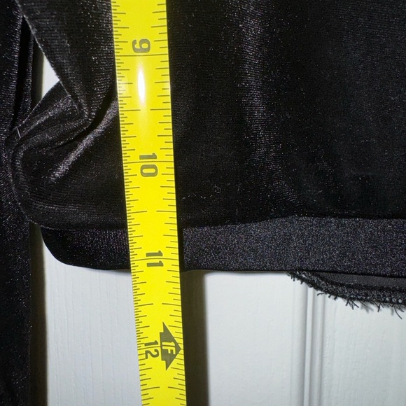 The Lineup Two Piece Dance Costume Teen Size 16 Velvet Crop Top and Pants - Picture 9 of 16